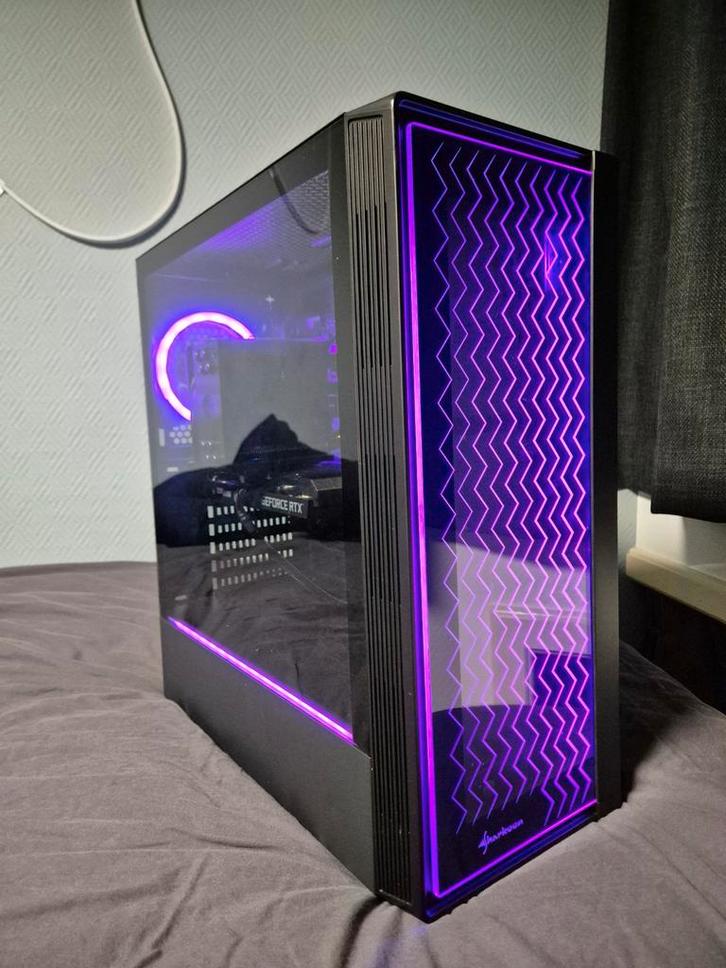 Gaming PC – RTX 3060 12GB – Ryzen 5 3600 – 16GB RAM – 1,24TB, Computers en Software, Desktop Pc's, Refurbished, 4 Ghz of meer