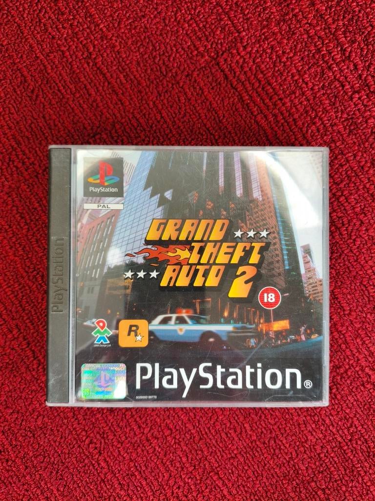GTA 2 - Playstation 1 (compleet), Spelcomputers en Games, Games | Sony PlayStation 1, Avontuur en Actie, Vanaf 18 jaar, 1 speler