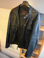 Zwarte Di Biagi Leren Jas Maat 4XL - Zo Goed Als Nieuw, Kleding | Heren, Jassen | Winter, Ophalen of Verzenden, Zo goed als nieuw