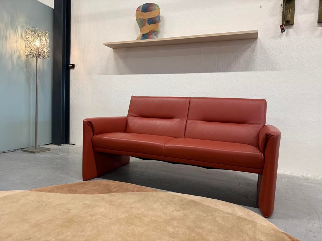 Leolux Boa Vista Bank 2,5 zits Hoog Senso Terra, Leolux, Tweepersoons, 75 tot 100 cm, Ophalen of Verzenden