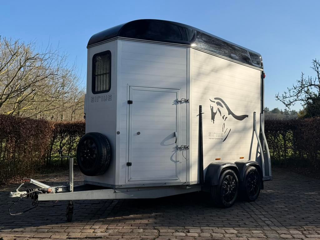 Dikke sirius s80 vol aluminium trailer, btw trailer