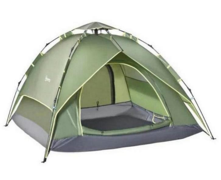 2-in-1 Pop-up Tent - Snel Opzetbaar en Veelzijdig NIEUW, Caravans en Kamperen, Tenten, tot en met 3, Nieuw, Ophalen