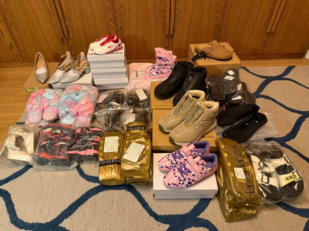 Partij schoenen/slippers, Ophalen, Nieuw, Overige typen