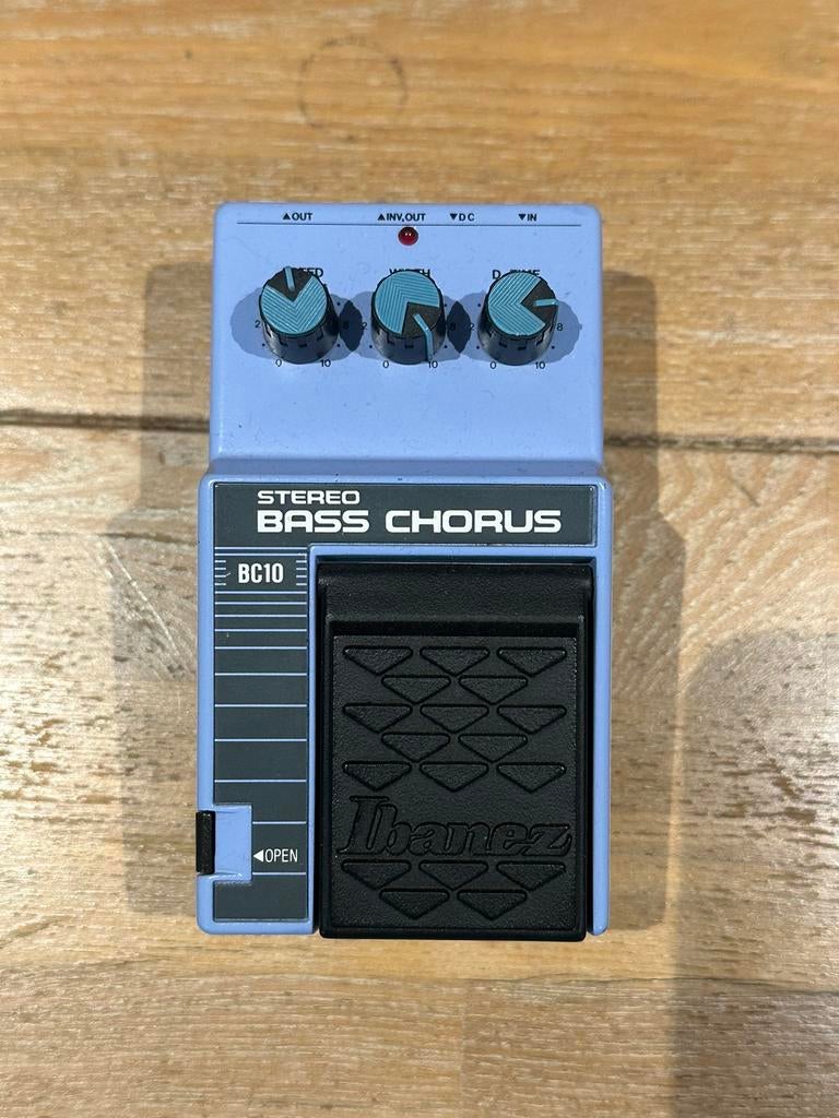 Ibanez Bass Chorus BC10 - vintage, Muziek en Instrumenten, Effecten, Ophalen of Verzenden, Zo goed als nieuw, Chorus