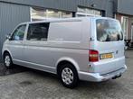 Volkswagen Transporter 2.5 TDI 340 Trendline DC Youngtimer B, Auto's, Bestelauto's, Voorwielaandrijving, Stof, Gebruikt, Zwart