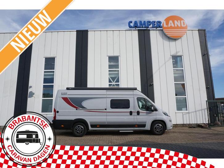 Bürstner Eliseo C 642 AUTOMAAT/BUSBIKER/MAXXFAN, Caravans en Kamperen, Campers, Bedrijf, tot en met 2, Buscamper of Camperbus