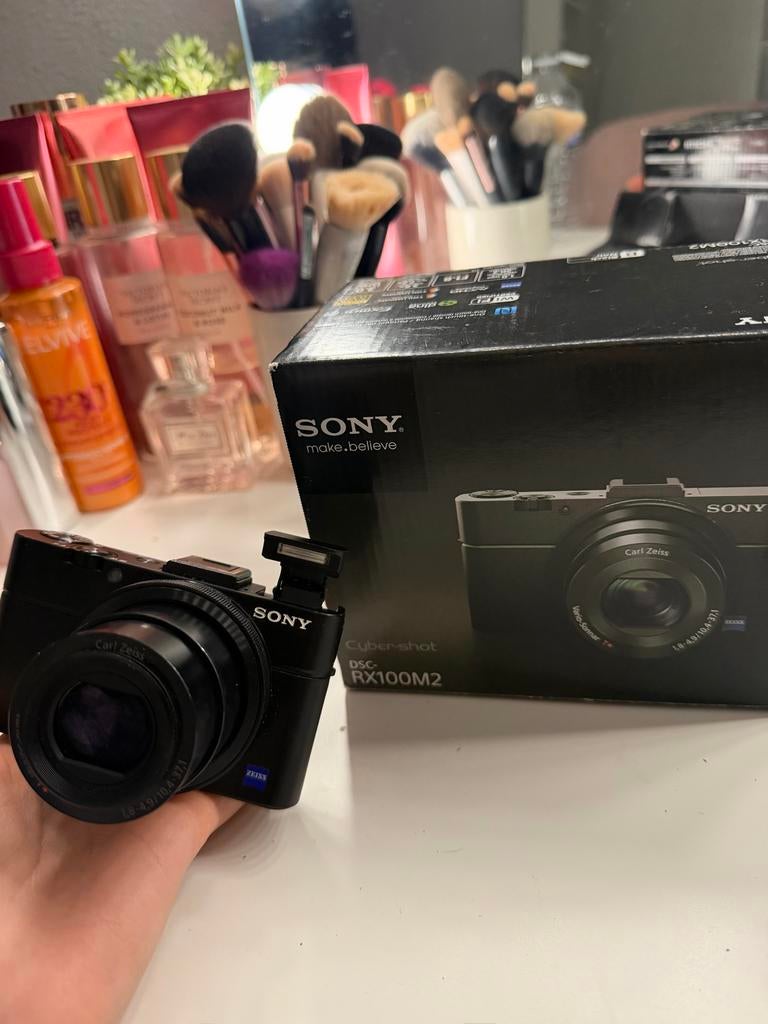 Sony Cyber-shot DSC-RX100M2 (met doos), Audio, Tv en Foto, Fotocamera's Digitaal, Verzenden, Compact, Zo goed als nieuw, Sony