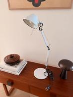 Originele vintage Artemide Tolomeo bureaulamp wit, Ophalen of Verzenden, Gebruikt, Metaal, 50 tot 75 cm