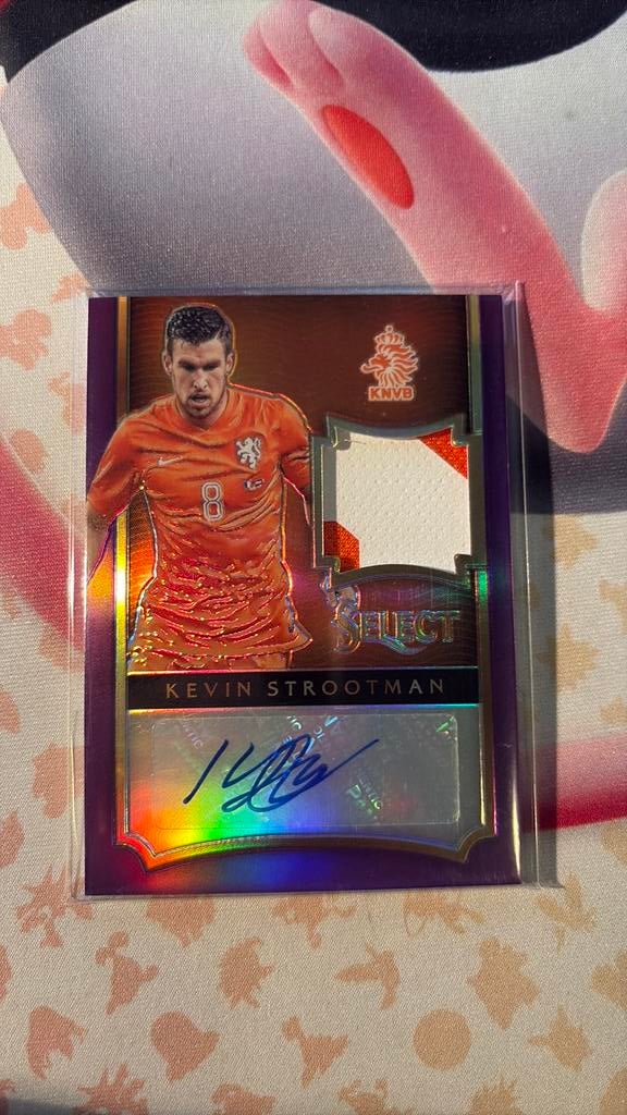 Panini select kevin strootman autograph & patch /4, Ophalen of Verzenden, Zo goed als nieuw