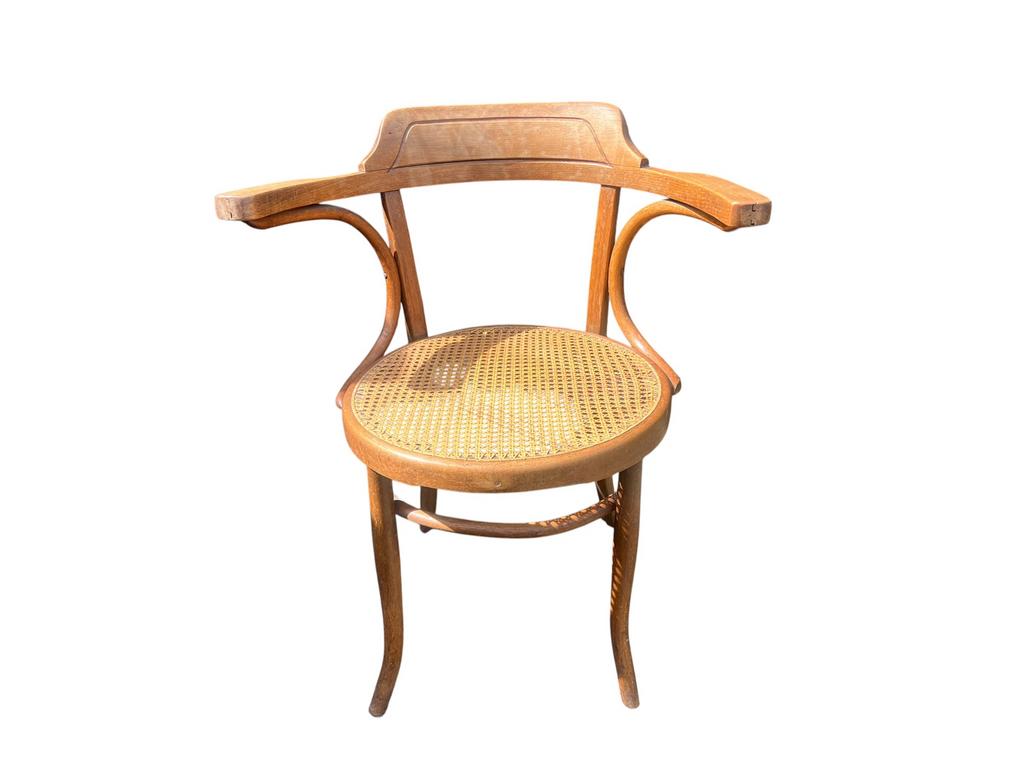 Vintage Josef Hofmann Thonet stoel jaren 30, Antiek en Kunst, Antiek | Meubels | Stoelen en Banken, Ophalen of Verzenden