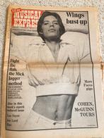 NME 1974 MICK JAGGER Jon Lord BRIAN ENO Wigwam DESBARRES, Ophalen of Verzenden, Muziek, Film of Tv