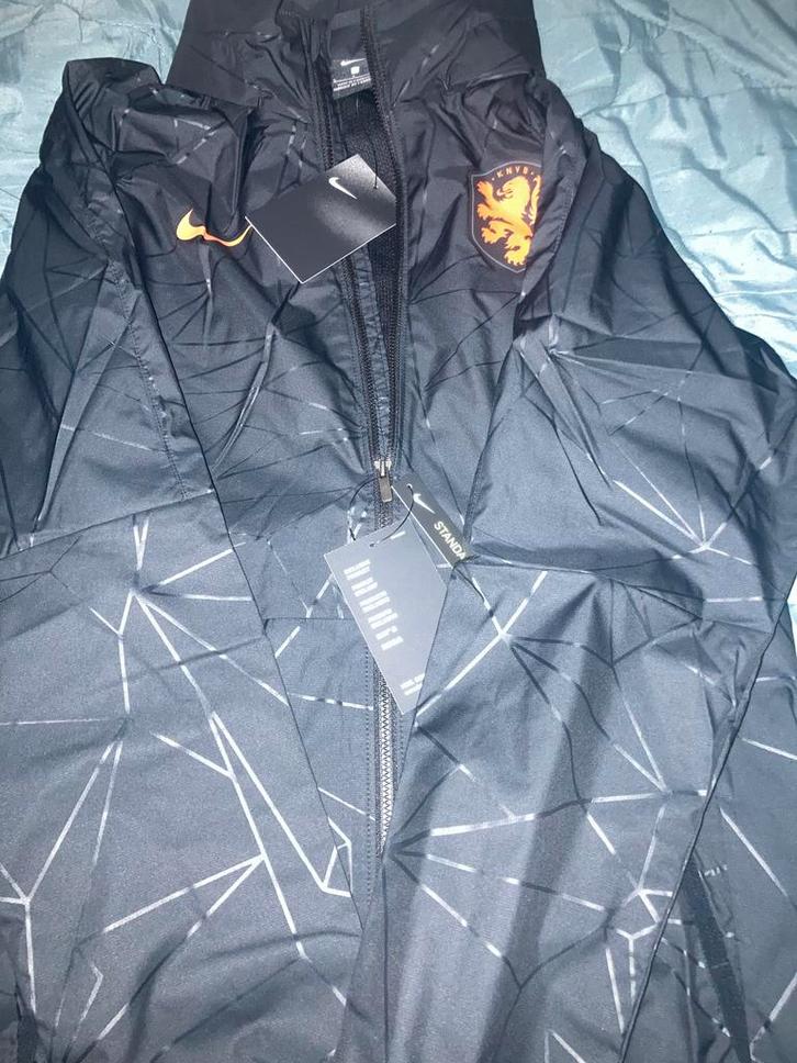 Nike KNVB Oranje jack, Kleding | Heren, Jassen | Zomer, Nieuw, Maat 46 (S) of kleiner, Zwart, Ophalen of Verzenden