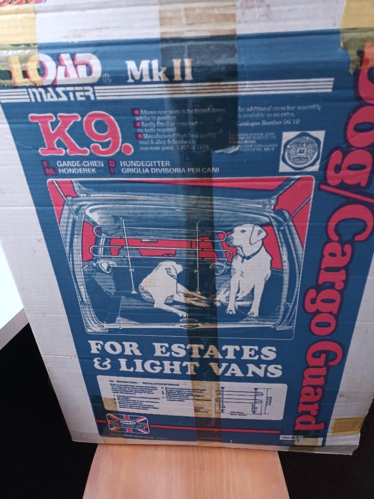 Hondenrek voor in auto, Ophalen, Gebruikt