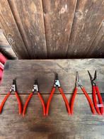 Knipex borgveer tangen, Gebruikt, Onbekend, Ophalen of Verzenden, Onbekend