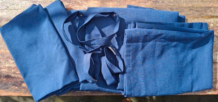 Gordijnen voor Hymer B524, blauw, Caravans en Kamperen, Camper-accessoires, Ophalen of Verzenden