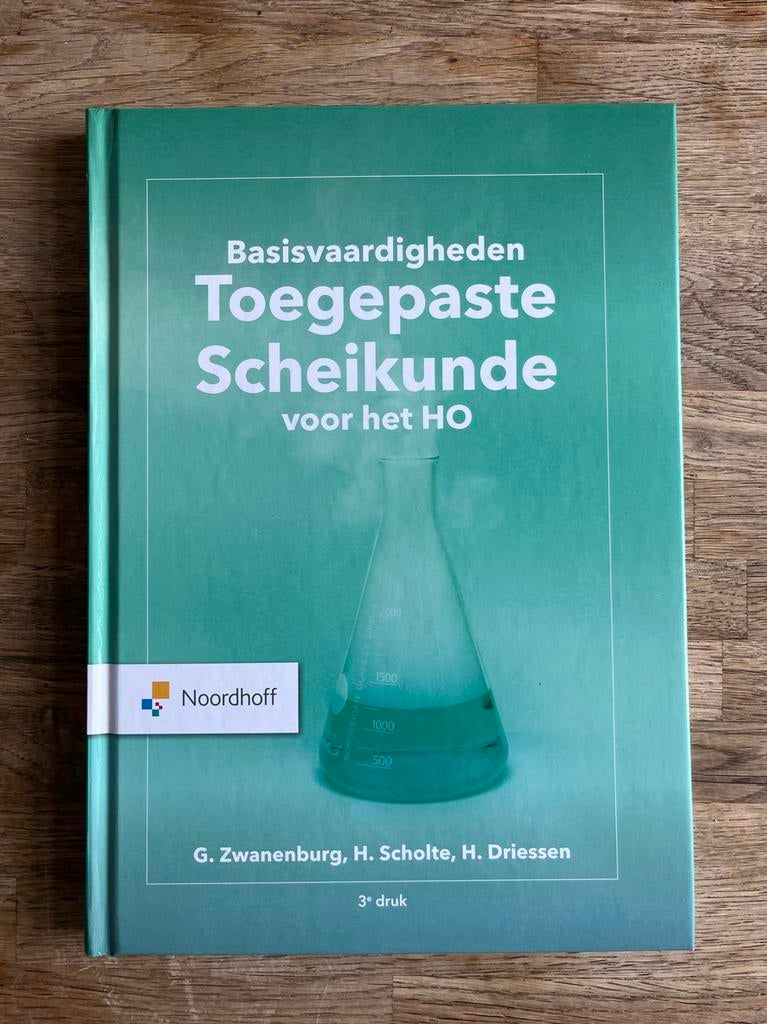 Toegepaste Scheikunde - Basisvaardigheden, Boeken, Studieboeken en Cursussen, Nieuw, HBO, Beta, Ophalen of Verzenden