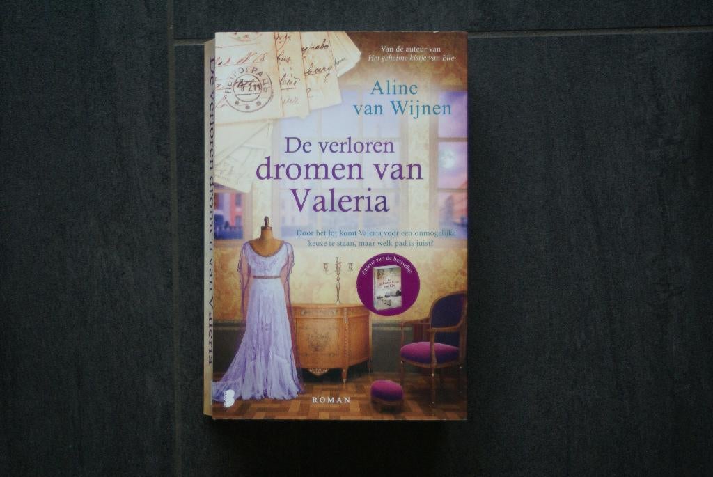 De VERLOREN DROMEN van VALERIA... Aline van Wijnen.. (2023), Ophalen of Verzenden, Zo goed als nieuw