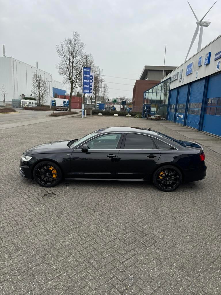 Audi S6 V8 4.0TFSI ABT | Carbon | Sterrenhemel | nette staat, Auto's, Automaat, Euro 5, Zwart, Leder