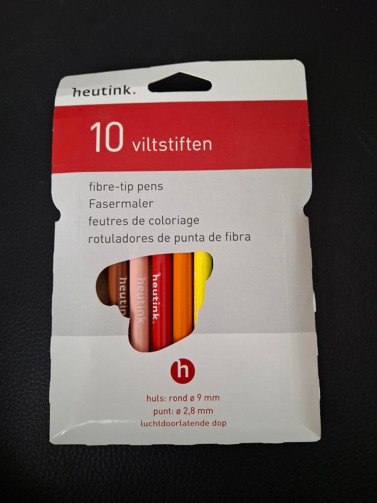 Heutink viltstiften, partij van 85 stuks, Ophalen, Nieuw