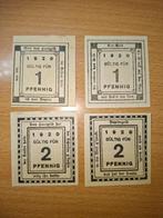 Duits Notgeld Kitzingen Noodgeld, Ophalen of Verzenden, Duitsland