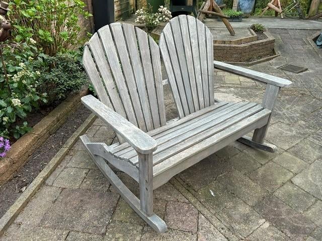 tuin, Tuin en Terras, Tuinbanken, Ophalen, Zo goed als nieuw, Hout, Schommelbank