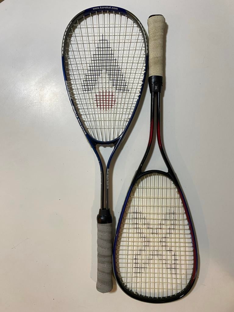 Set van 2 Squash Rackets - Perfect voor Beginners, Ophalen of Verzenden, Gebruikt, Racket