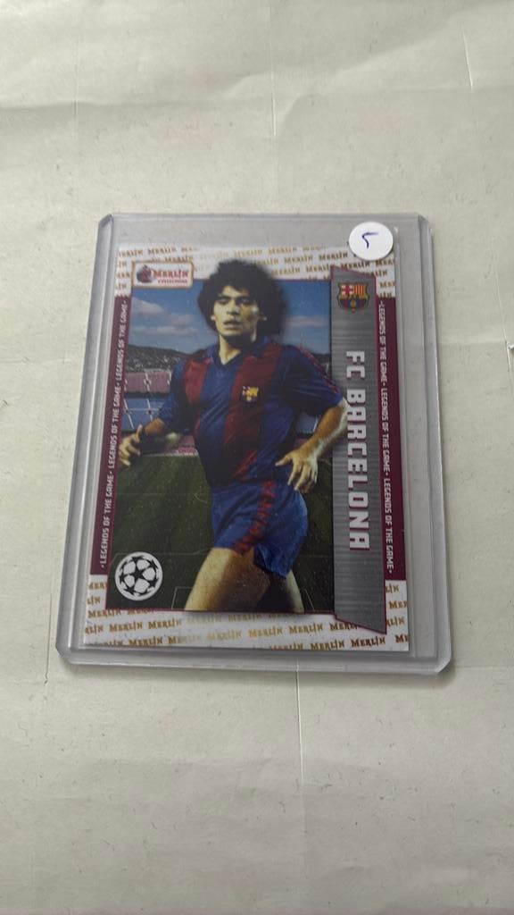 Merlin card diego maradona, Hobby en Vrije tijd, Stickers en Plaatjes, Ophalen of Verzenden, Zo goed als nieuw, Plaatje