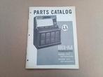 Parts Catalogus Rock-Ola 444 (1972) jukebox, Verzenden, Gebruikt, 1950 tot 1960, Seeburg