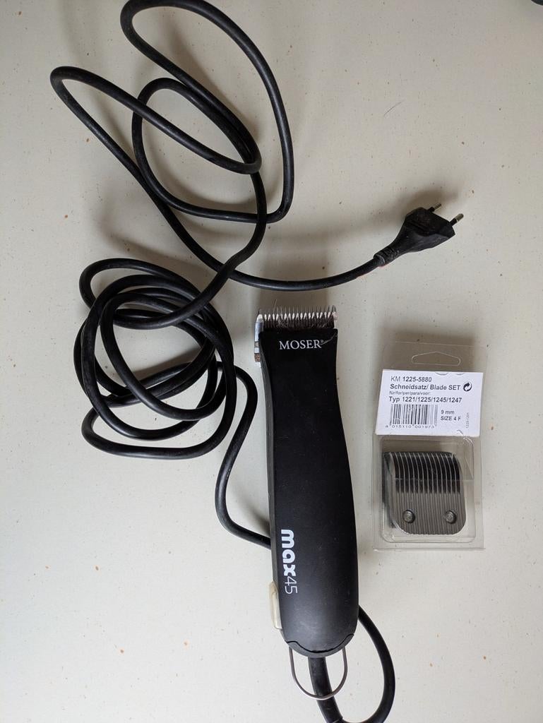 Honden tondeuse Moser Max 45, Ophalen of Verzenden