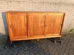 Teak houten dressoir, Huis en Inrichting, Kasten | Dressoirs, Ophalen, Zo goed als nieuw, 25 tot 50 cm, 150 tot 200 cm