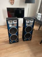 Raveland X1034 Speakers, Gebruikt, 120 watt of meer, Front, Rear of Stereo speakers, Ophalen
