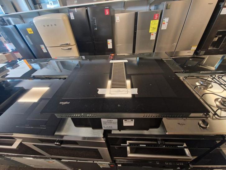 Whirlpool kookplaat 60cm met afzuiging WVH 10655 - Nieuw!, Witgoed en Apparatuur, Kookplaten, Nieuw, Inbouw, Inductie, 4 kookzones