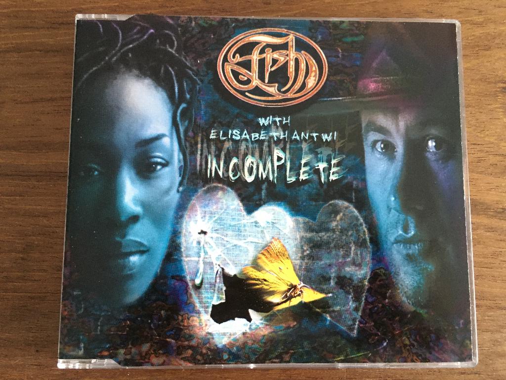 Cd Single Fish & Antwi Incomplete NIEUW ( Marillion ), Maxi-single, Ophalen of Verzenden, 1 single, Pop