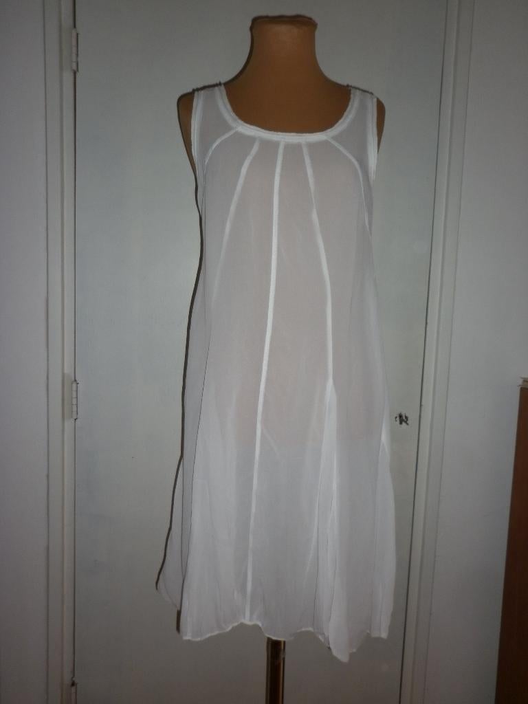 onderjurk maat 40 merk sandwich, Verzenden, Wit, Nachtkleding