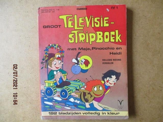 adv4922 groot televisiestripboek, Boeken, Stripboeken, Eén stripboek, Ophalen, Gelezen
