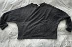 H&M Grijze korte trui met wijde mouwen  nieuw maat S, Kleding | Dames, Truien en Vesten, H&M, Nieuw, Ophalen of Verzenden, Maat 36 (S)