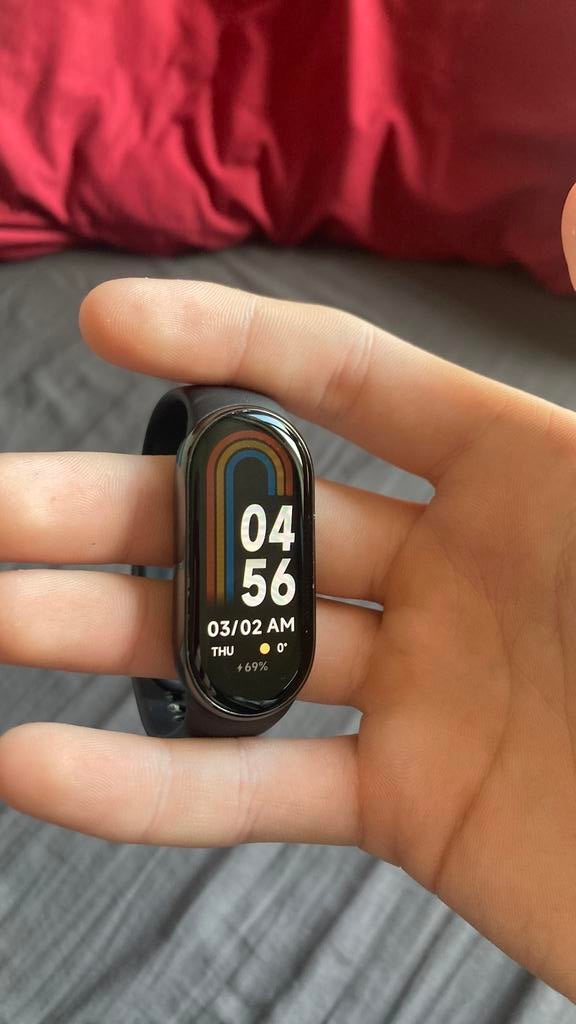 Xiaomi Mi band 8, Conditie, Zwart, Ophalen of Verzenden, Zo goed als nieuw