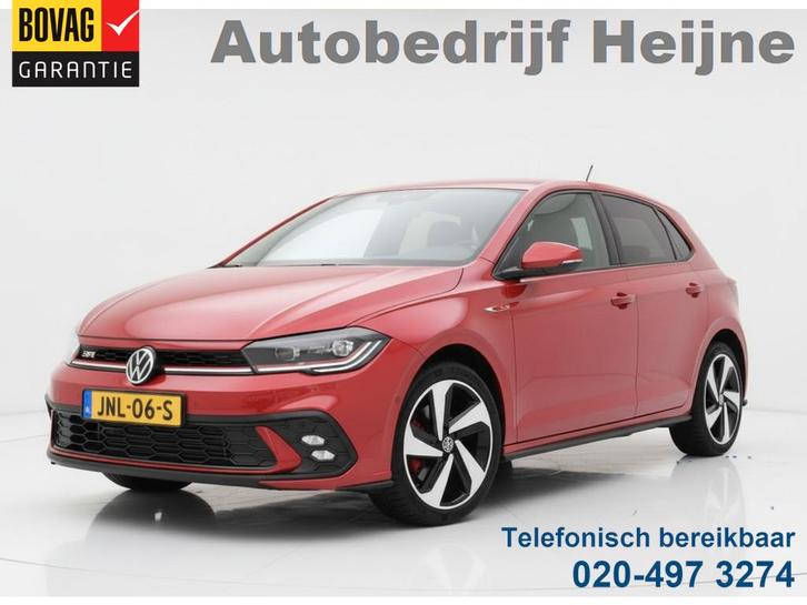 Volkswagen Polo GTI 2.0 TSI 210PK DSG SPORT VIRTUAL/LED/CARP, Auto's, Volkswagen, Bedrijf, Te koop, Polo, ABS, Adaptive Cruise Control