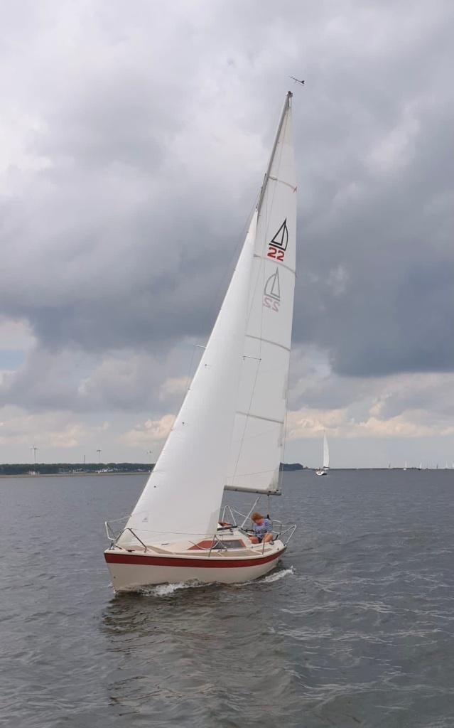 Dehlya 22 Dehler Sportieve trailersailer, Watersport en Boten, Ophalen, Gebruikt, Overige brandstoffen, Tour-wedstrijdjacht