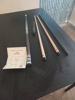 Longoni met meerdere toppen als nieuw., Sport en Fitness, Biljarten en Poolen, Ophalen of Verzenden, Keu of Ballen