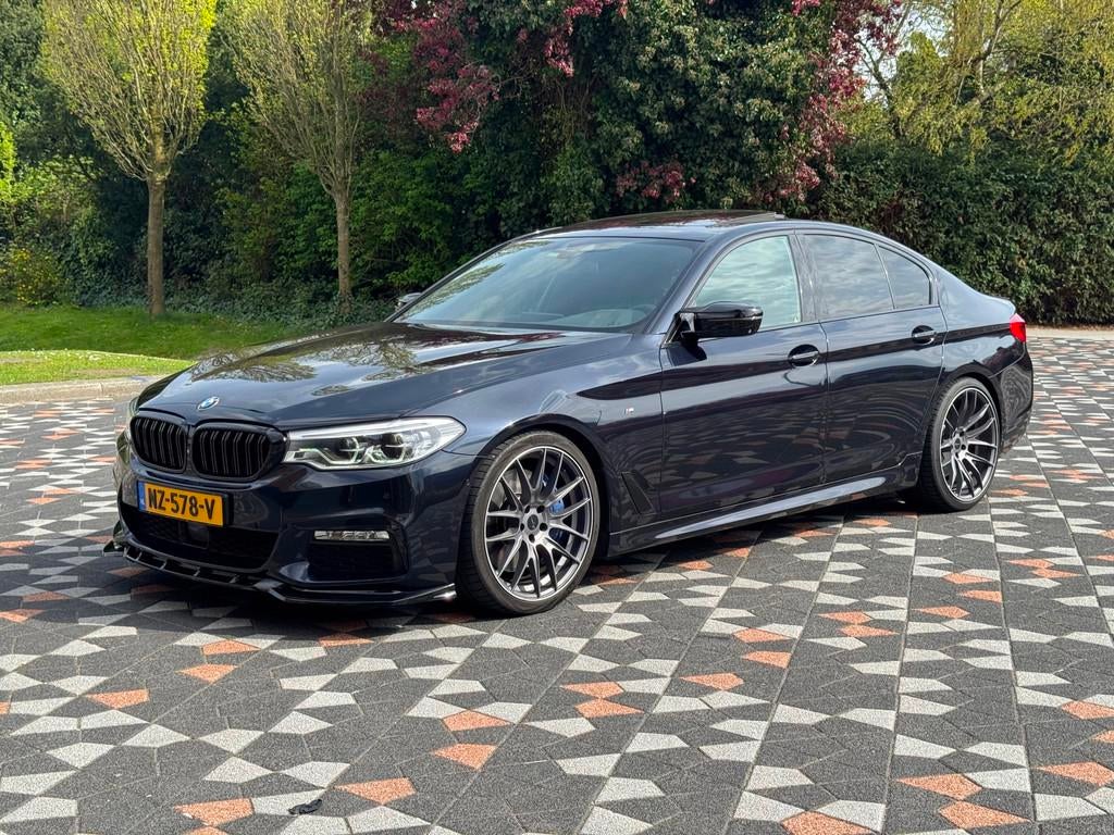 BMW 5-serie 540i High Executive M-pakket / AC Schnitzer / AS, Auto's, Automaat, Gebruikt, 2000 kg, Bedrijf