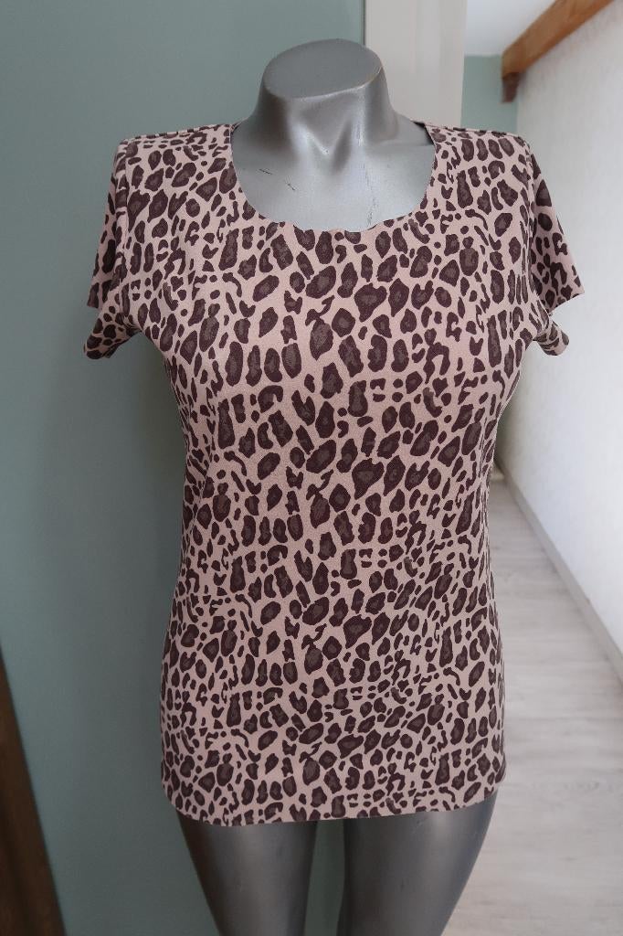 Ambika prachtig truitje S suedine stretch, Kleding | Dames, Bruin, Nieuw, Ophalen of Verzenden, Maat 36 (S)