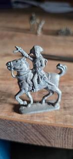 tinnen ruiter op paard, Verzamelen, Ophalen of Verzenden, Gebruikt