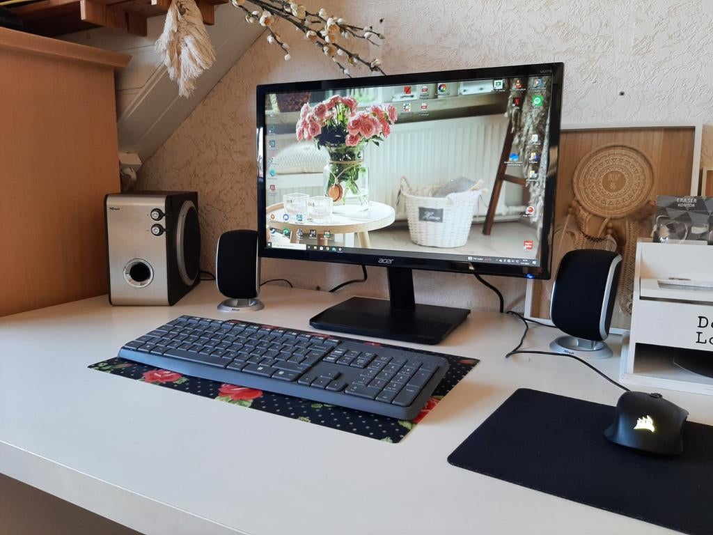 Medion PC met gaming videokaart + 12GB RAM + accessoires, Computers en Software, Apple Desktops, Zo goed als nieuw, HDD, 2 tot 3 Ghz