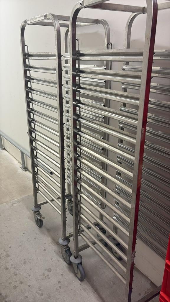 RVS karren voor slagerij, Ophalen of Verzenden