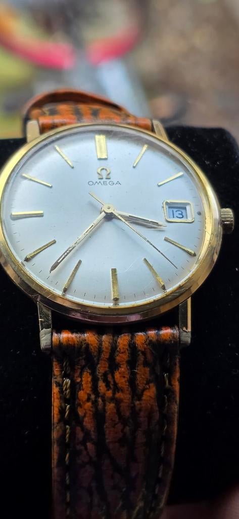 Omega, Sieraden, Tassen en Uiterlijk, Horloges | Antiek, Ophalen of Verzenden, Staal, Omega, 1960 of later