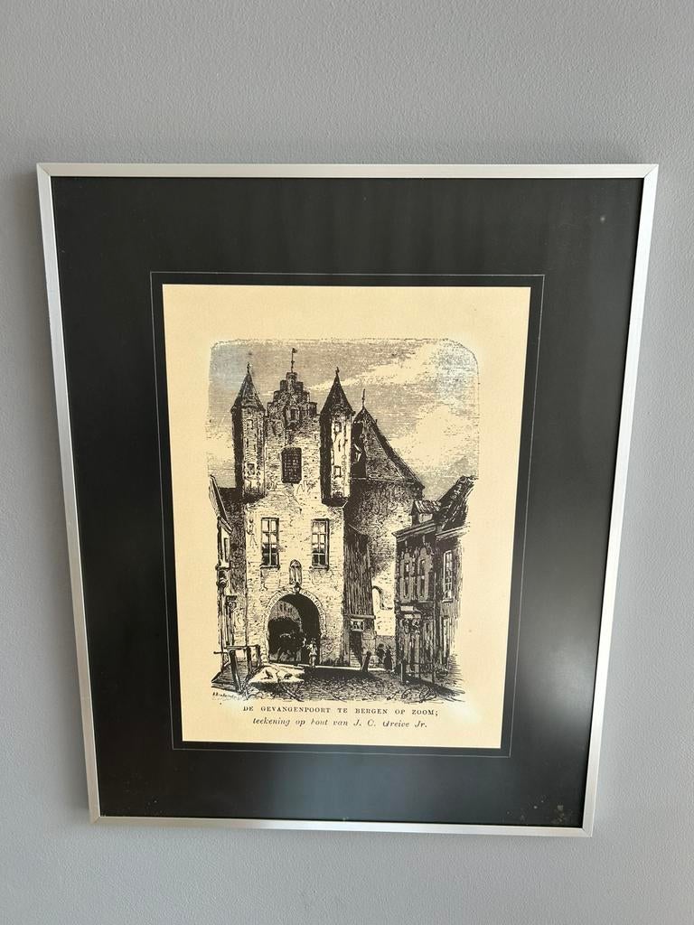 Fotolijst 40x50. Rvs, Ophalen of Verzenden, Zo goed als nieuw