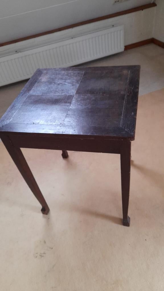 Tafeltje, Huis en Inrichting, Tafels | Bijzettafels, Ophalen, Rond, Minder dan 55 cm, 45 tot 60 cm