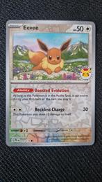 Eevee 074/131 Pokemon day 2025 stamped Pokemon, Ophalen of Verzenden, Zo goed als nieuw, Losse kaart