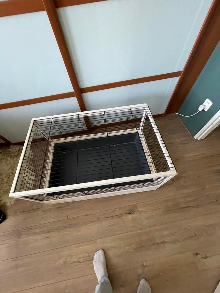 Cavia huis, Dieren en Toebehoren, Knaagdieren en Konijnen | Hokken en Kooien, Minder dan 60 cm, Kooi, Gebruikt, Ophalen of Verzenden